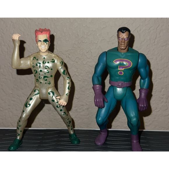 Vintage 90s Kenner Batman Action Figures Lot Of 11 DC Comics 5” Tall Characters - Picture 5 of 13